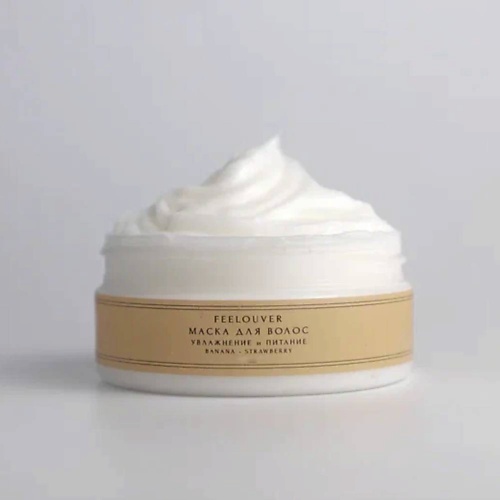 

FEELOUVER Маска для волос Банан & Клубника 150, Маска для волос Банан & Клубника