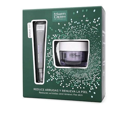 

MARTIDERM Набор Amatist: Ночной крем + Сыворотка, Набор Amatist: Ночной крем + Сыворотка
