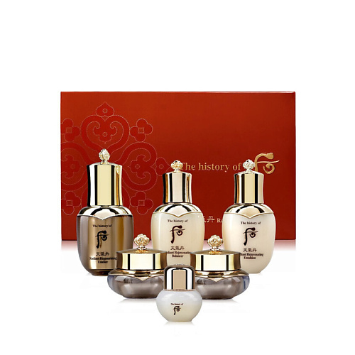 

THE HISTORY OF WHOO Набор миниатюр Cheongidan Rejuvenating Pro-Radiance, Набор миниатюр Cheongidan Rejuvenating Pro-Radiance