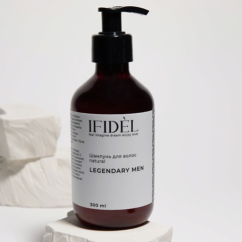 

IFIDEL Шампунь для волос NATURAL Legendary Men 300, Шампунь для волос NATURAL Legendary Men