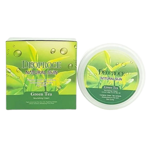 

DEOPROCE Питательный крем для лица и тела с экстрактом зелёного чая 100, Питательный крем для лица и тела с экстрактом зелёного чая