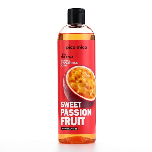 

PICO MICO Гель для душа Sweet passionfruit, аромат маракуйи 400, Гель для душа Sweet passionfruit, аромат маракуйи