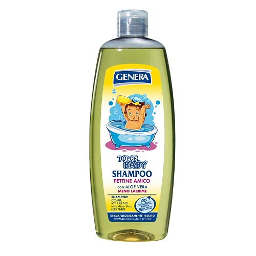 

GENERA Шампунь детский «без слез» Dolce Baby легкое расчесывание 500, Шампунь детский «без слез» Dolce Baby легкое расчесывание