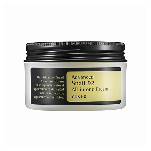 

COSRX Восстанавливающий крем с муцином улитки Advanced Snail 92 100, Восстанавливающий крем с муцином улитки Advanced Snail 92
