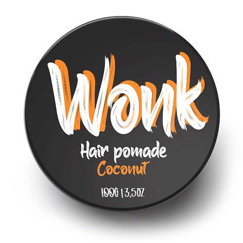 

WONK Помада для укладки волос средней фиксации c ароматом кокоса 100, Помада для укладки волос средней фиксации c ароматом кокоса