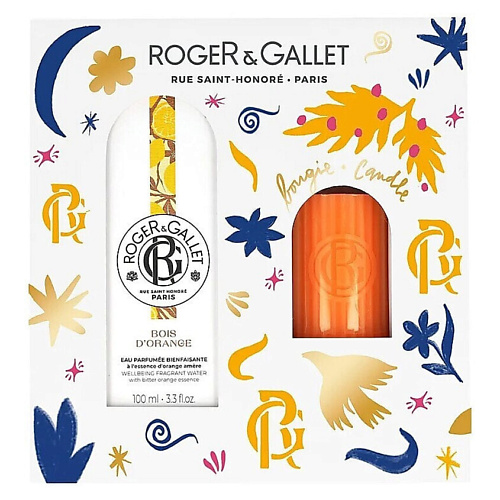 

ROGER & GALLET Парфюмерный набор Bois D'Orange Душистая вода+мыло, Парфюмерный набор Bois D'Orange Душистая вода+мыло