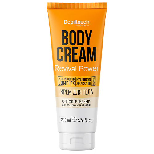 

DEPILTOUCH PROFESSIONAL Крем для тела фосфолипидный для восстановления кожи Revival Power Body Cream 200, Крем для тела фосфолипидный для восстановления кожи Revival Power Body Cream
