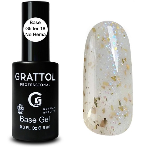 

GRATTOL Каучуковая гель база поталь для ногтей, Каучуковая гель база поталь для ногтей