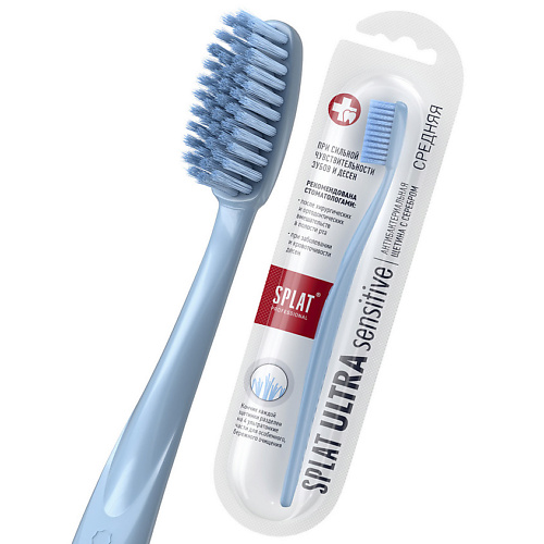 

SPLAT Инновационная зубная щетка средней жесткости Professional Sensitive Medium, Инновационная зубная щетка средней жесткости Professional Sensitive Medium