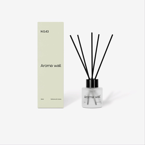 

AROMA WALL Диффузор для дома с палочками — Кокосовое молочко, Хлопок N.043 58, Диффузор для дома с палочками — Кокосовое молочко, Хлопок N.043
