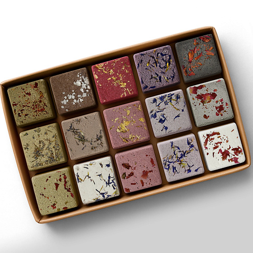 

SOLACE Набор бомбочек для ванны Solace (15 шт) с солью, шиммером, сухоцветами, Набор бомбочек для ванны Solace (15 шт) с солью, шиммером, сухоцветами