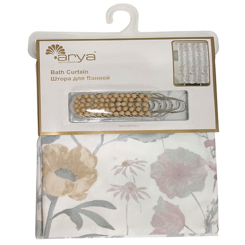 

ARYA HOME COLLECTION Шторы Для Ванны Buttercup, Шторы Для Ванны Buttercup