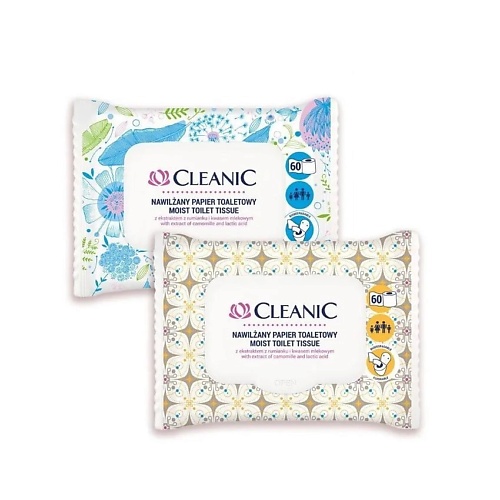 

CLEANIC Влажная туалетная бумага, Влажная туалетная бумага