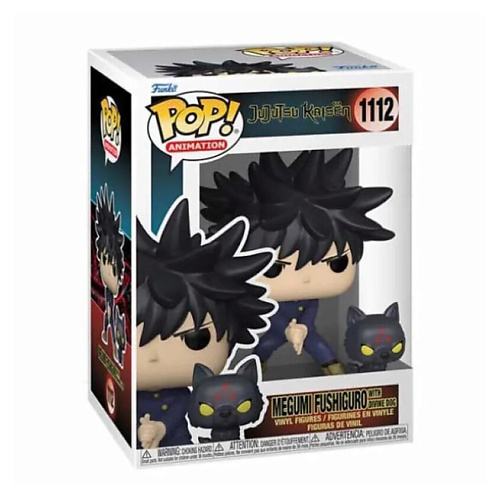 

FUNKO Фигурка Jujutsu Kaisen Megumi Con Perro figure, Фигурка Jujutsu Kaisen Megumi Con Perro figure