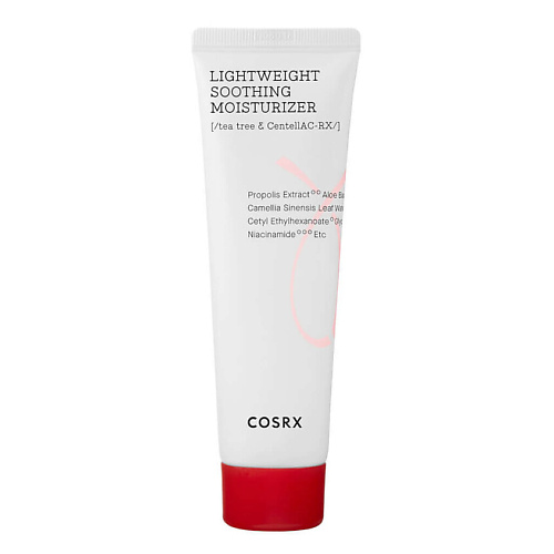 

COSRX Успокаивающий увлажняющий крем Lightweight Soothing Moisturiser 80, Успокаивающий увлажняющий крем Lightweight Soothing Moisturiser