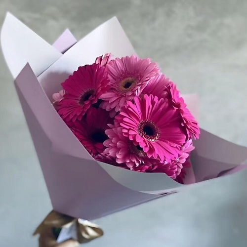 

ДАРИ ЦВЕТЫ Монобукет из розовых гербер, Монобукет из розовых гербер