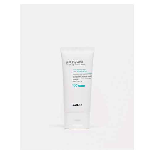 

COSRX Солнцезащитный крем Aloe 54.2 Aqua Tone-Up Sunscreen SPF 50+ 50, Солнцезащитный крем Aloe 54.2 Aqua Tone-Up Sunscreen SPF 50+