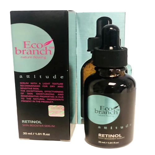 

ECOBRANCH Сыворотка-бустер с ретинолом 30, Сыворотка-бустер с ретинолом