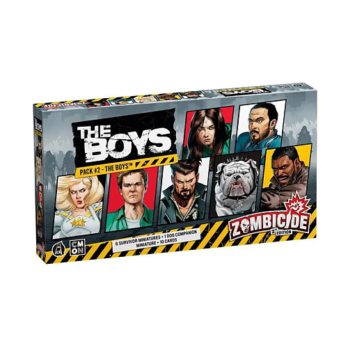

ASMODEE Настольная игра для мальчиков Zombicide 2E The Boys Pack #2, английский язык, Настольная игра для мальчиков Zombicide 2E The Boys Pack #2, английский язык