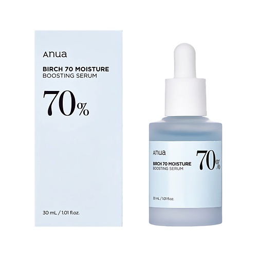 

ANUA Сыворотка для лица BIRCH увлажняющая с берёзовым соком 30, Сыворотка для лица BIRCH увлажняющая с берёзовым соком