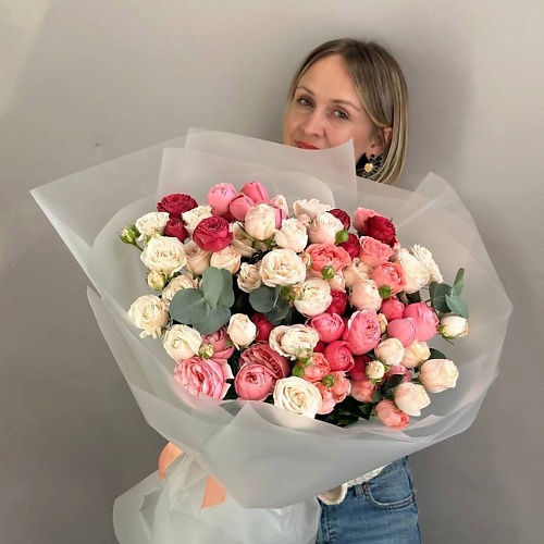 РЯБИНА ЦВЕТОЧНАЯ МАСТЕРСКАЯ Романтика пионовидных роз