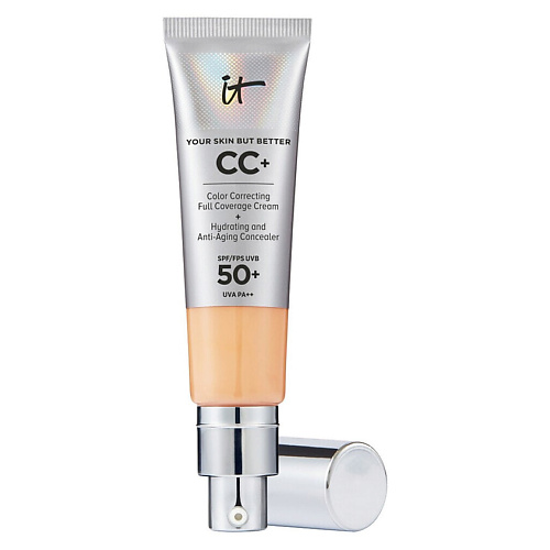 

IT COSMETICS CC+ крем Your Skin But Better SPF50 с антивозрастным уходом, CC+ крем Your Skin But Better SPF50 с антивозрастным уходом