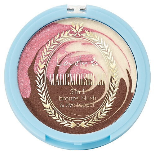 

LOVELY Бронзер-румяна Mademoiselle 3-in-1 Bronzer, Бронзер-румяна Mademoiselle 3-in-1 Bronzer