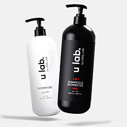Профессиональный шампунь для волос и мужской гель, набор