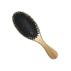 Щётка массажная деревянная с пластиковыми зубцами