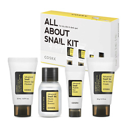 Набор средств с муцином улитки All About Snail