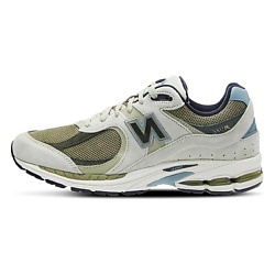 Беговые кроссовки NB 2002R Низкие Оливковые