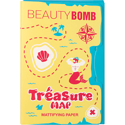 Матирующие салфетки для лица Treasure Map с цветочным ароматом