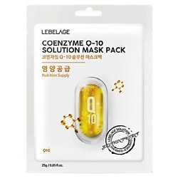 Тканевая маска с коэнзимом Q10 COENZYME Q-10 SOLUTION MASK
