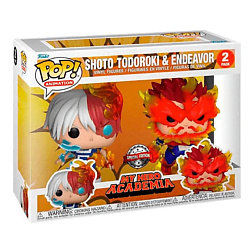 Фигурка My Hero Academia Shoto Todoroki And Endeavor Exclusive Figure
