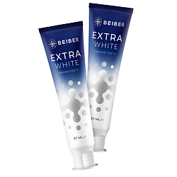 Зубная паста отбеливающая Extra White набор