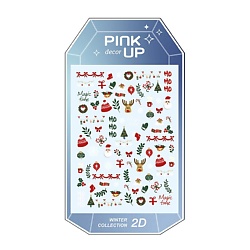 Наклейки для ногтей DECOR WINTER COLLECTION 2D переводные