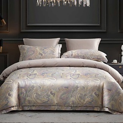 Постельное белье Diamond Сатин 2 Спальное 200x220 Paisley