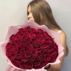 Букет из 51 розы Кения