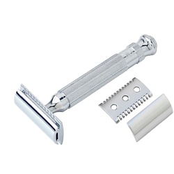 Т образный станок с открытым и закрытым гребнем L-55 Chrome (Open Comb+Close Comb)