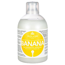 Шампунь Banana укрепляющий с мультивитаминным комплексом и экстрактом банана