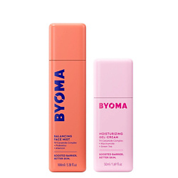 Набор: увлажняющий гель-крем и балансирующий спрей для лица