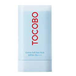 Солнцезащитный стик для лица Tocobo Cotton Soft SPF50+ PA++++