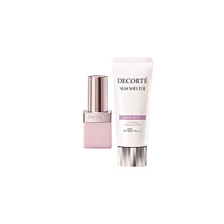 Косметический набор Decorte Plain Makeup Lotion + Сыворотка для губ