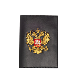 Обложка для паспорта кожа нат Мод 538 Рис 1741