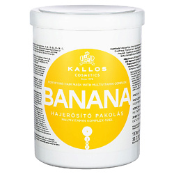 Маска Banana укрепляющая с мультивитаминным комплексом и экстрактом банана