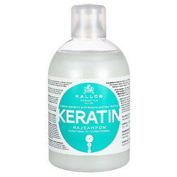 Шампунь Keratin для сухих и поврежденных волос с кератином