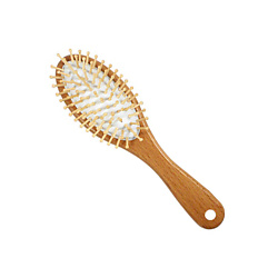 Щетка массажная деревянная с зубчиками