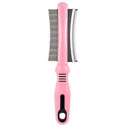 Расческа Валера для кошек и собак 2-в-1 дешеддер + гребень Vertigo