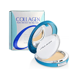 Пудра для лица с коллагеном со сменным блоком #21