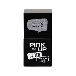Светоотражающая база для ногтей UV/LED PRO flashing base coat